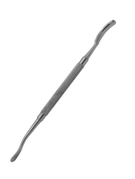 Dental Bone File Double Ended 7″ Curved Up & Straight